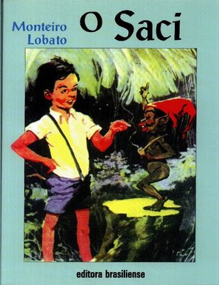 The beloved tale of Pedrinho and the Saci he captured - by Monteiro Lobato. 